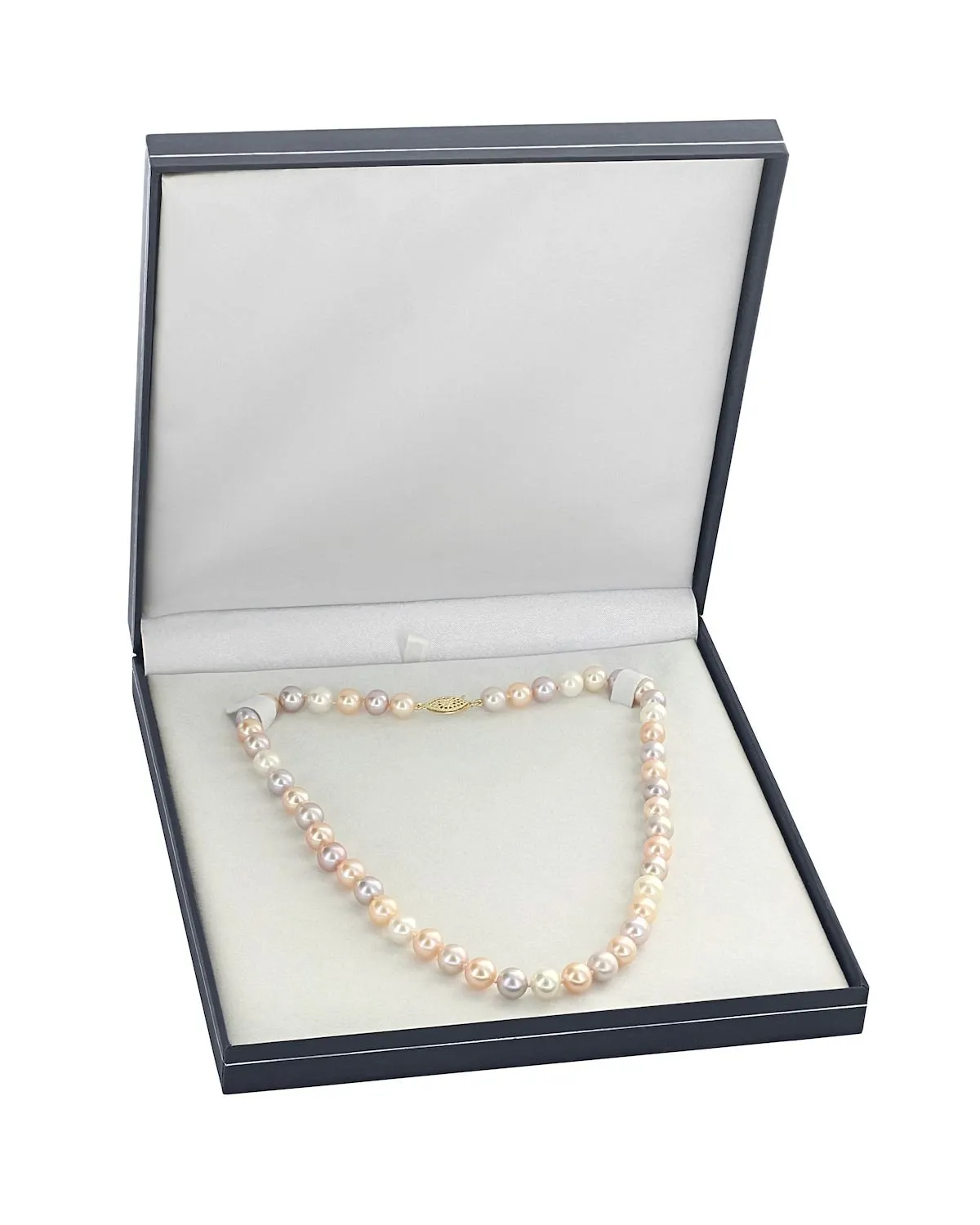 8.5-9.5mm Freshwater Multicolor Pearl Necklace - AAAA Quality