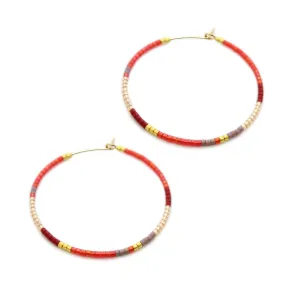 Beauty Hoops / RED