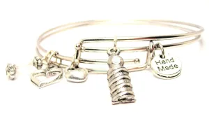 Birthday Candle Expandable Bangle Bracelet Set