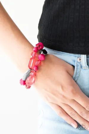 Bracelets Rockin Rock Candy - Pink B344