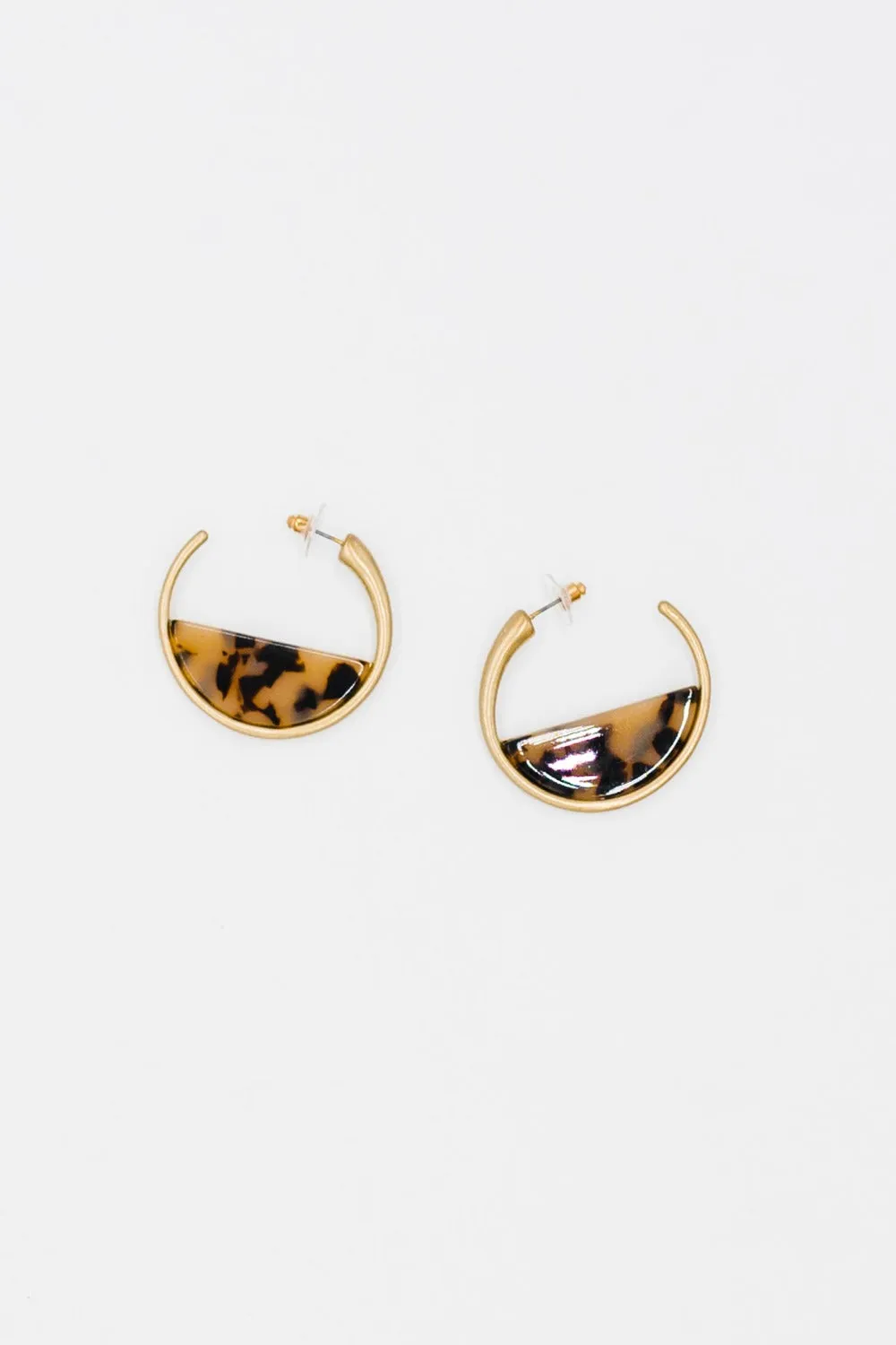 Cora Acrylic Hoops