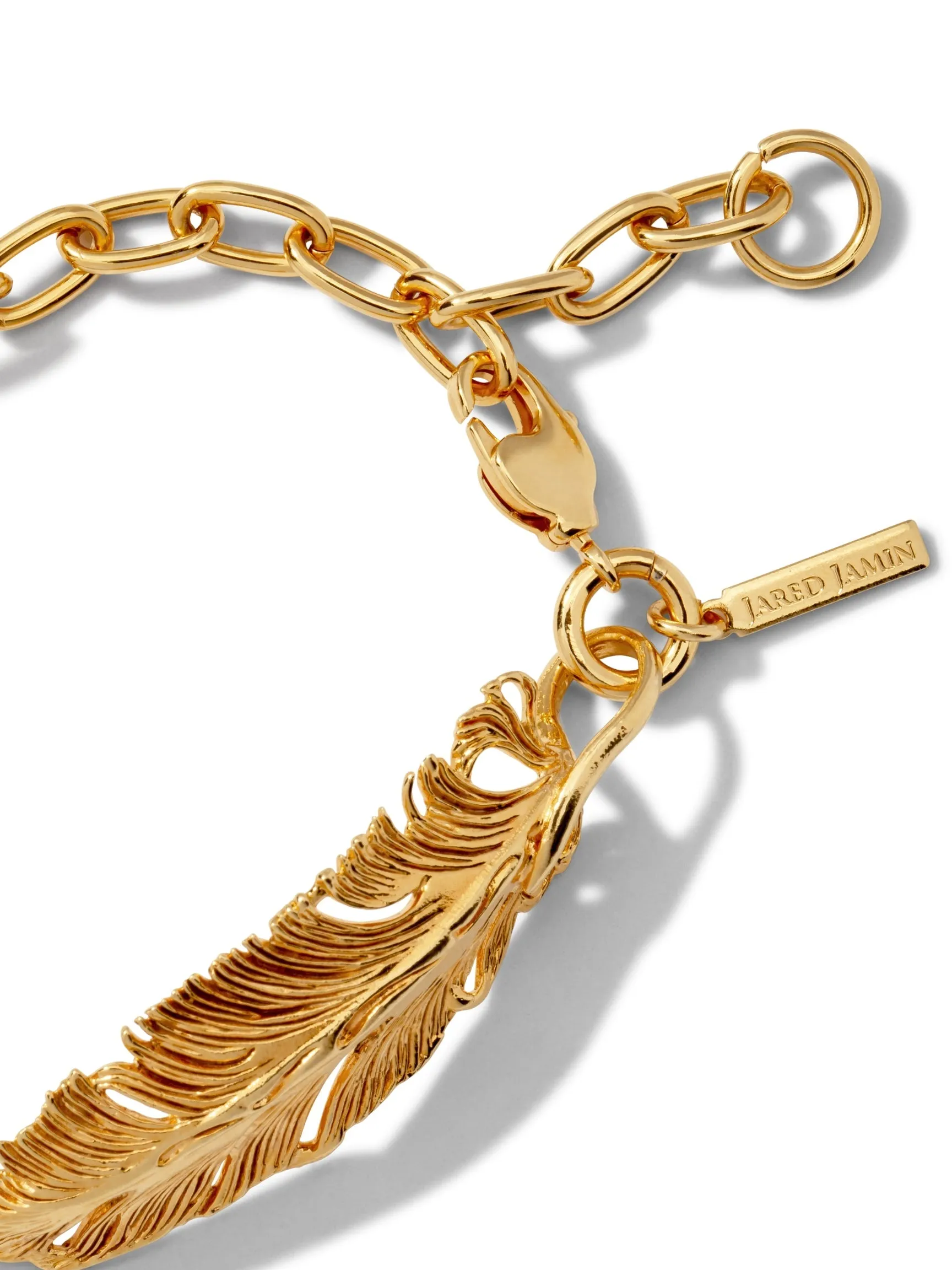 Gold Plume Bracelet