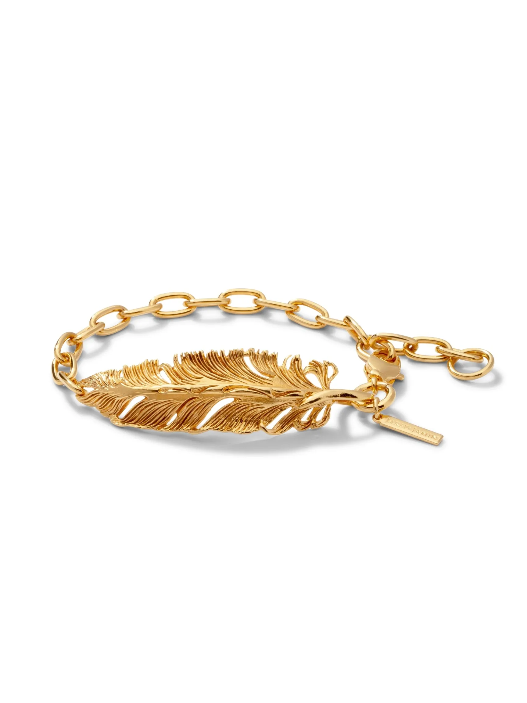 Gold Plume Bracelet