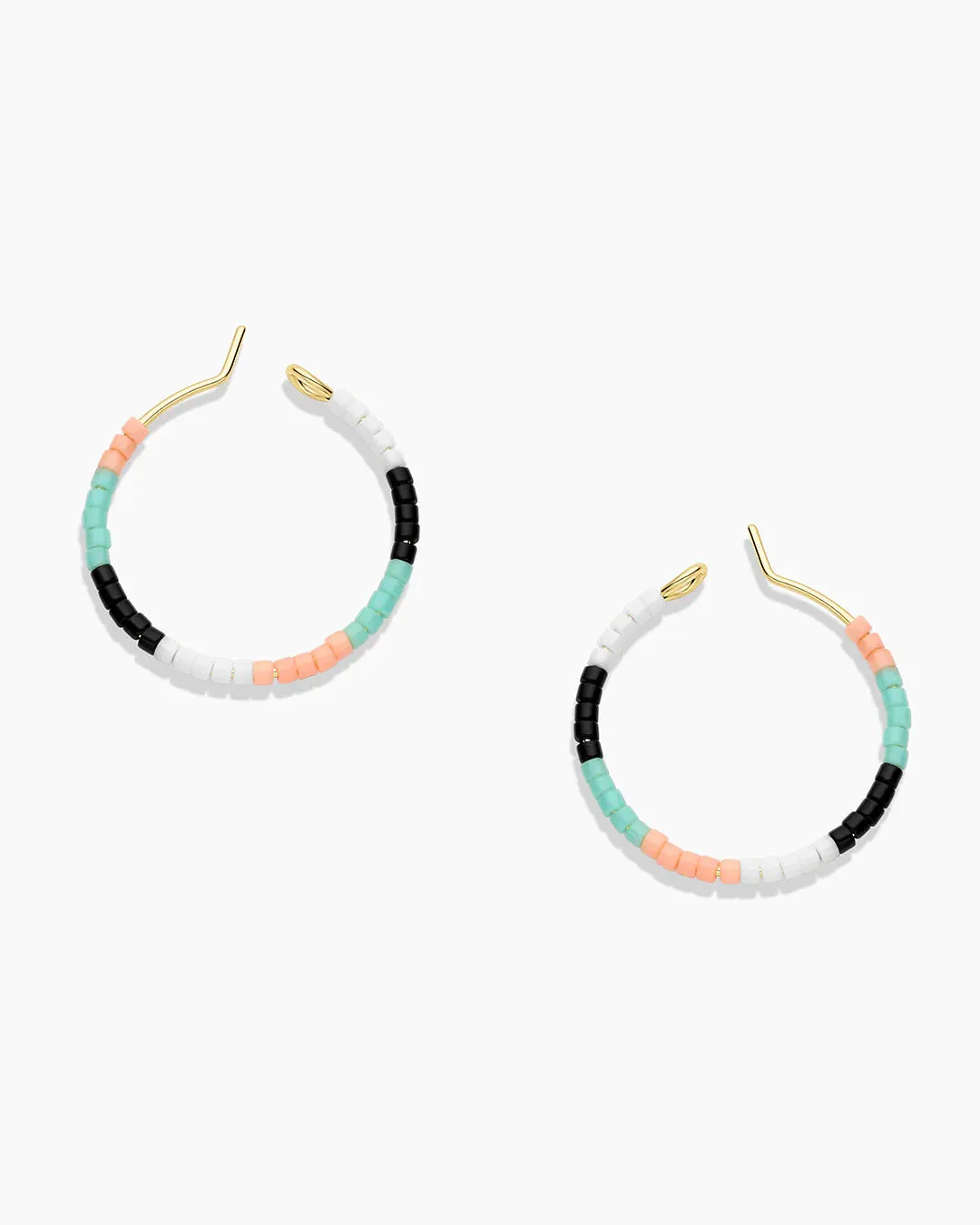 Gorjana Gigi Stripe Hoops