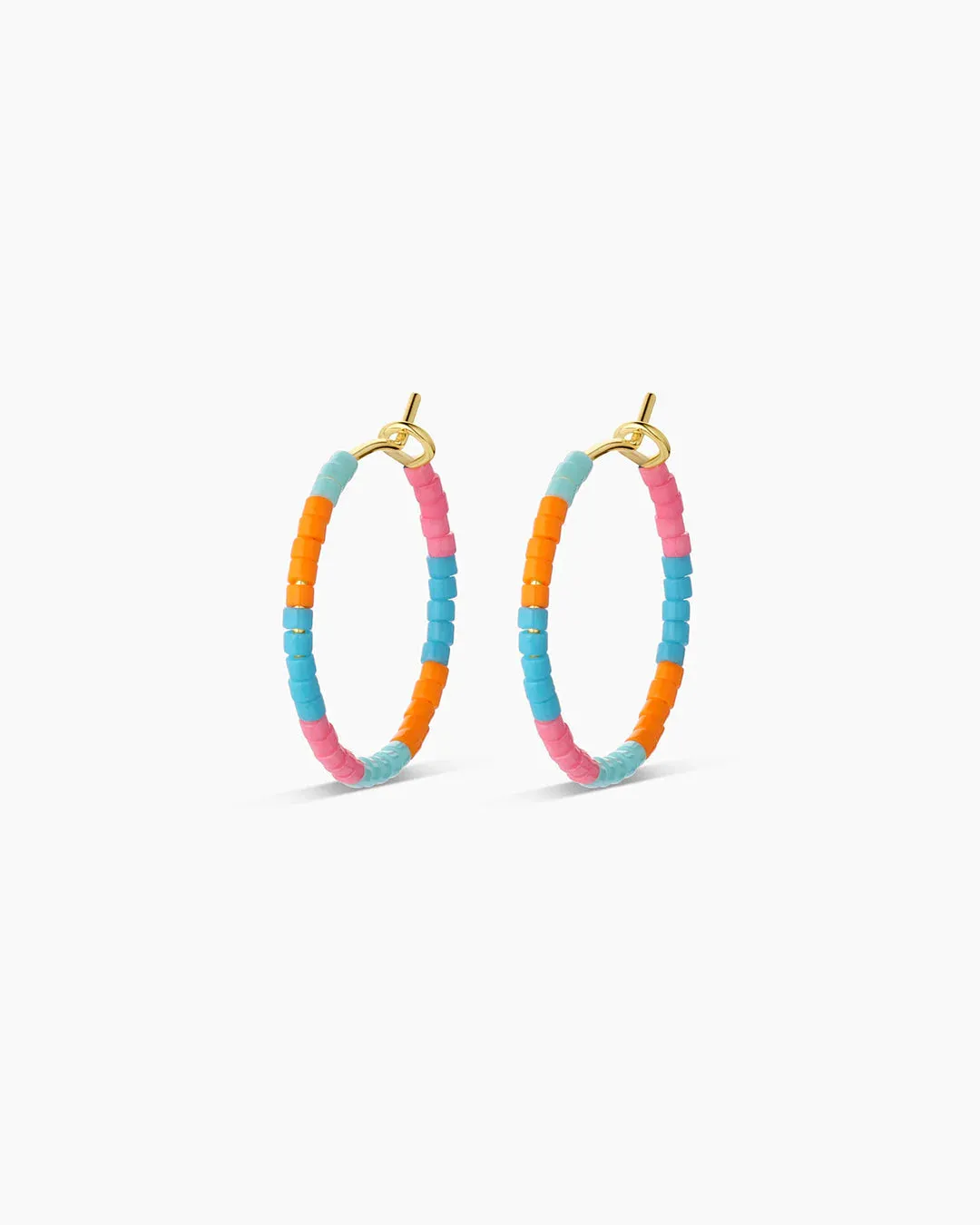 Gorjana Gigi Stripe Hoops