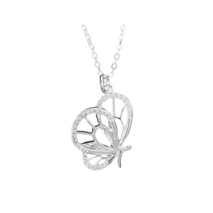 Joe Davies Filigree plated Flutterby Necklace