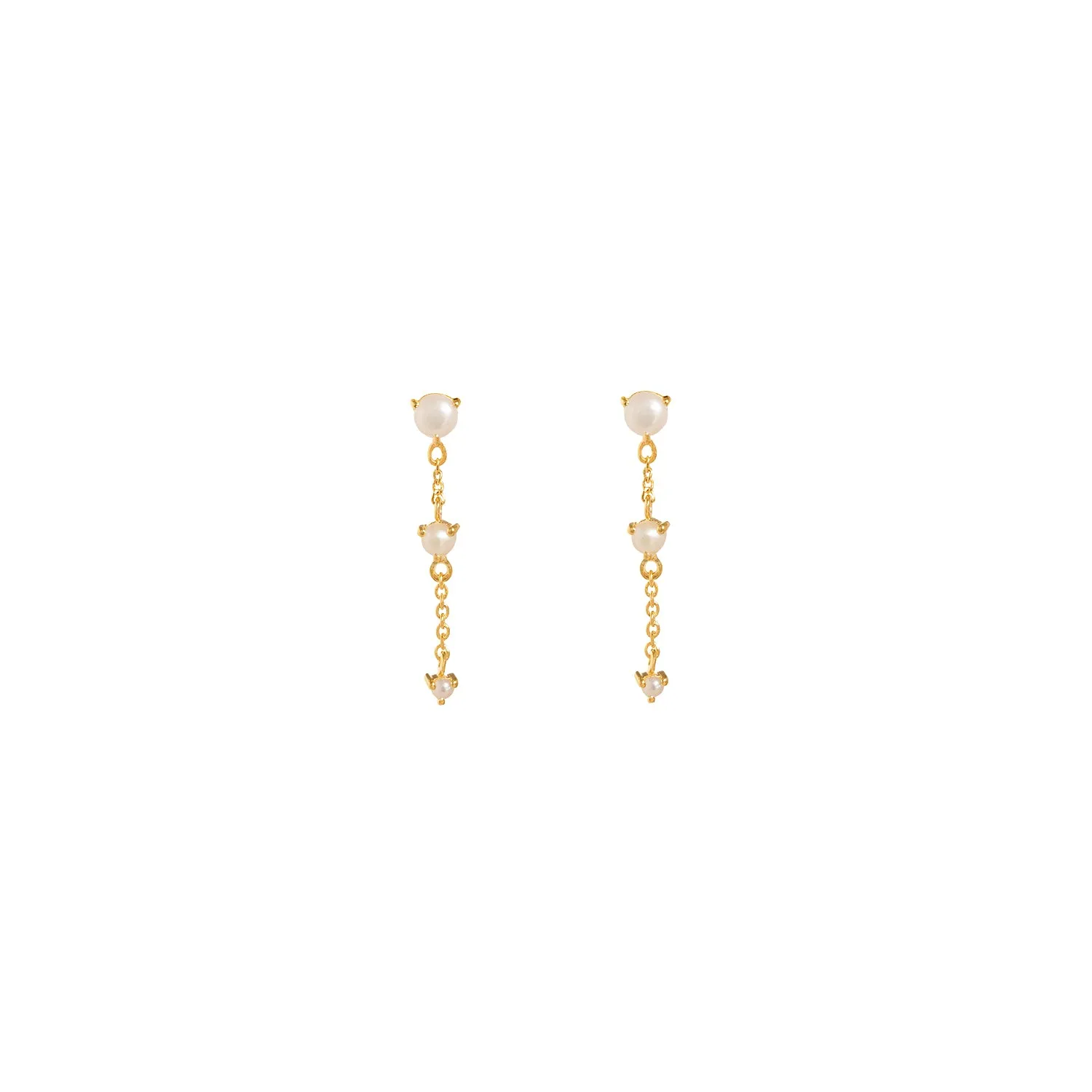 Melody Studs | Pearl