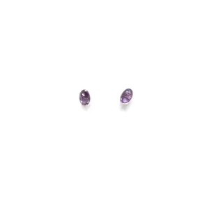 Mini Amethyst Studs