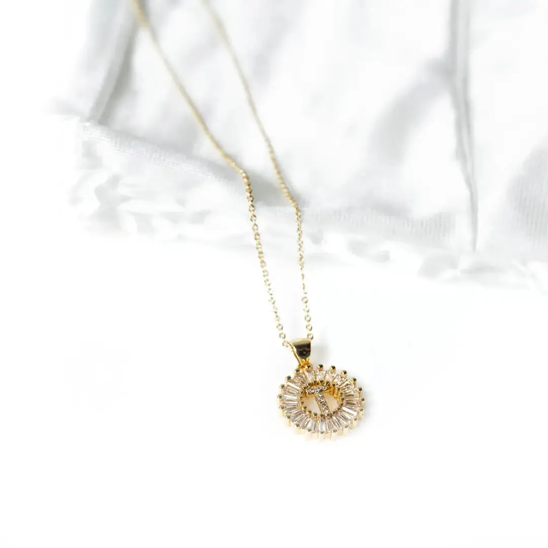 Mini Radiant Initial Necklace-RESTOCK