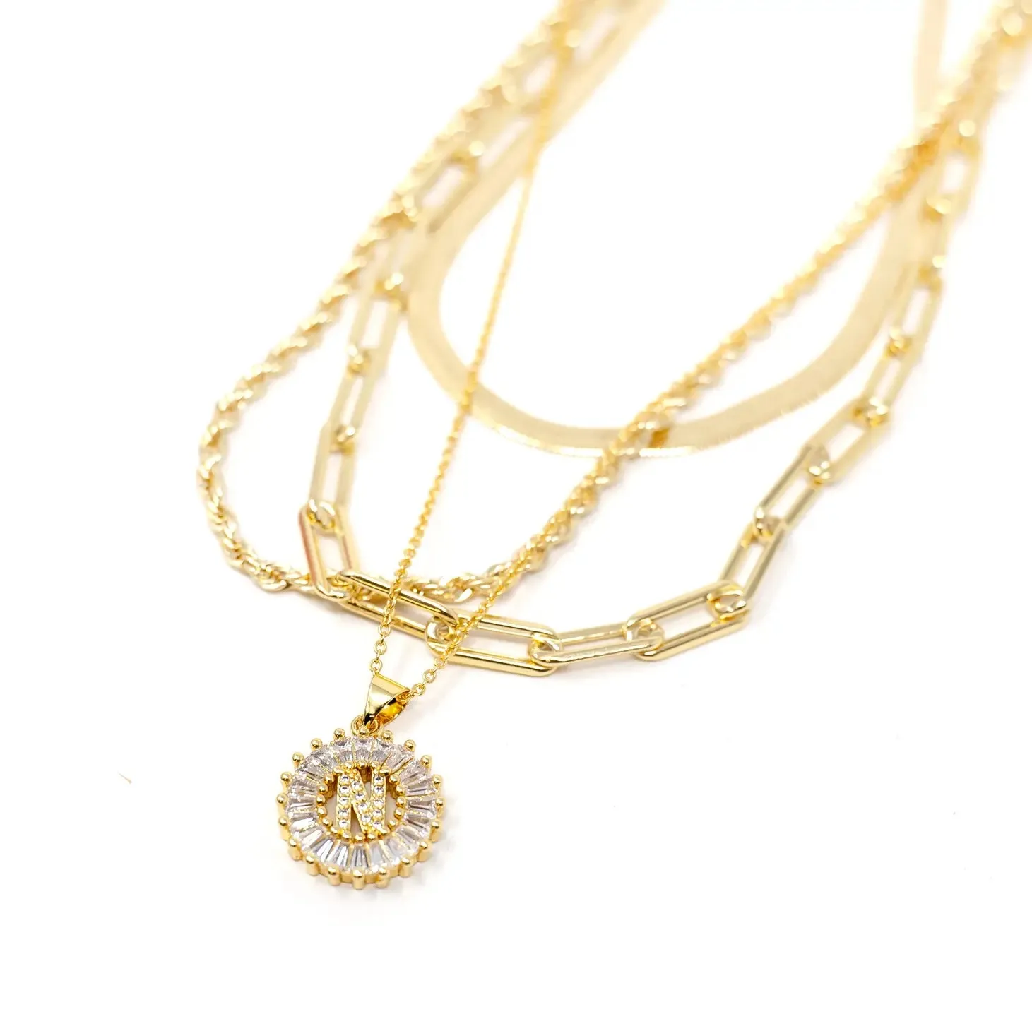 Mini Radiant Initial Necklace-RESTOCK