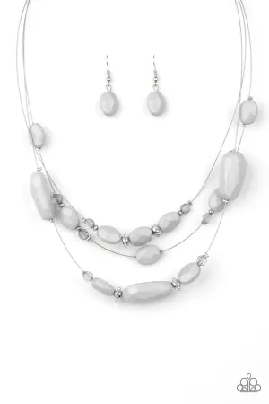 PAPARAZZI Radiant Reflections - Silver Necklace