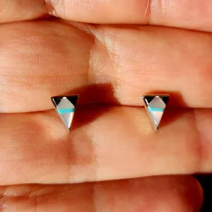 Zuni Inlay Post Earrings